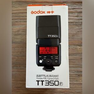 New Godox TT350F Camera Flash Fuji Fujifilm